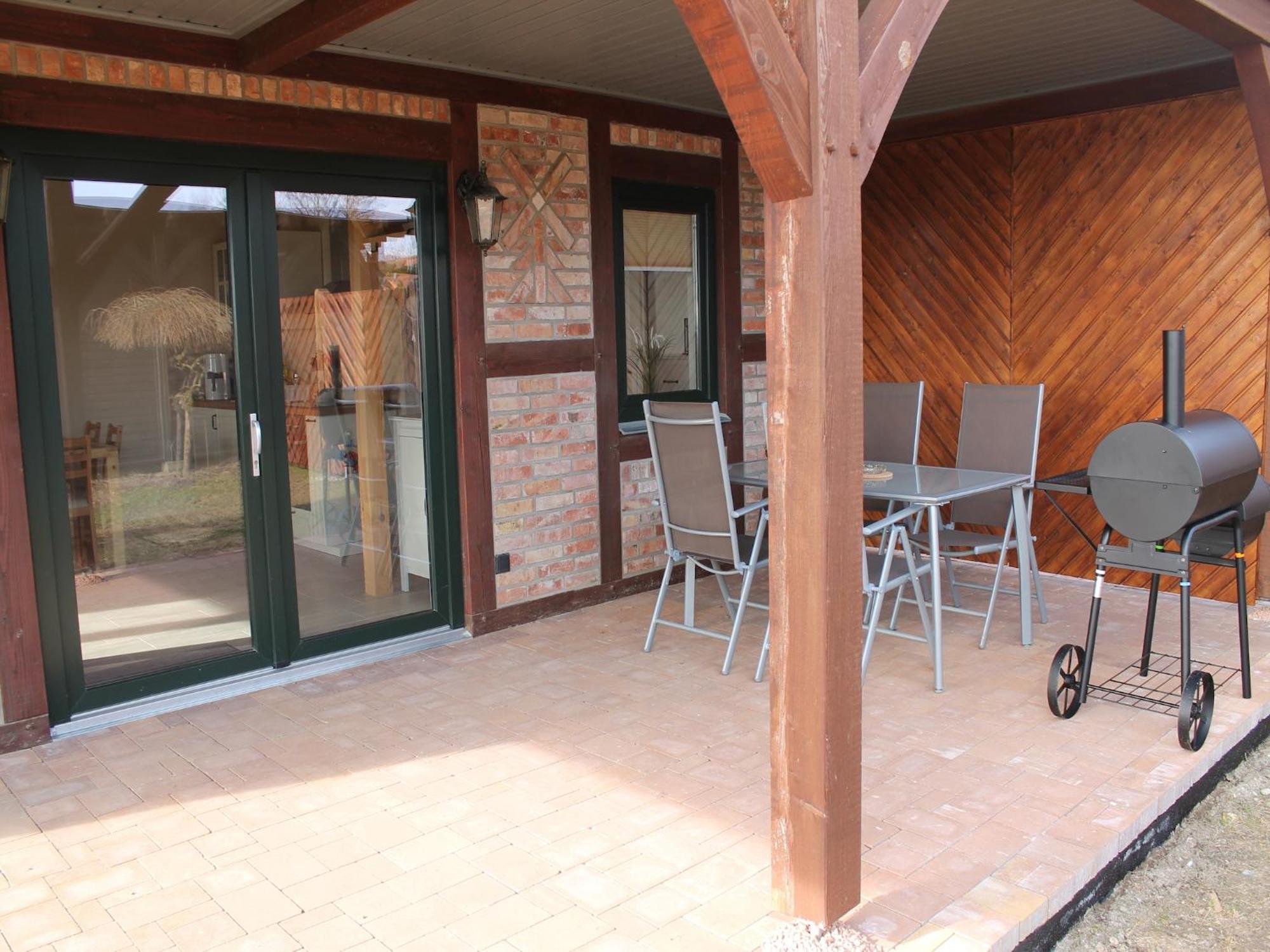 Modern Holiday Home In Brusow With Roofed Terrace Kröpelin Εξωτερικό φωτογραφία